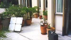 Roof of Jules Dassin's house