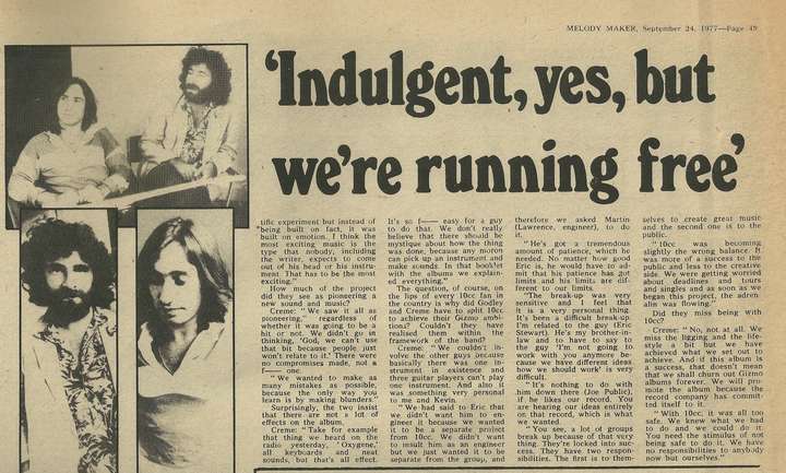 Scan of Meloday Maker interview