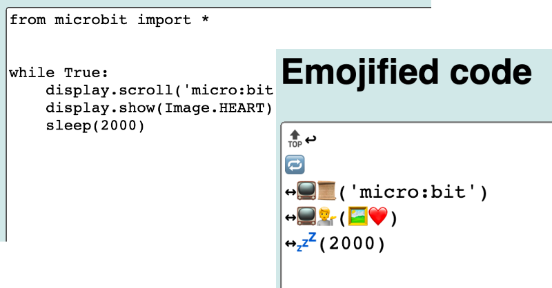 Screen shot of Emojifier